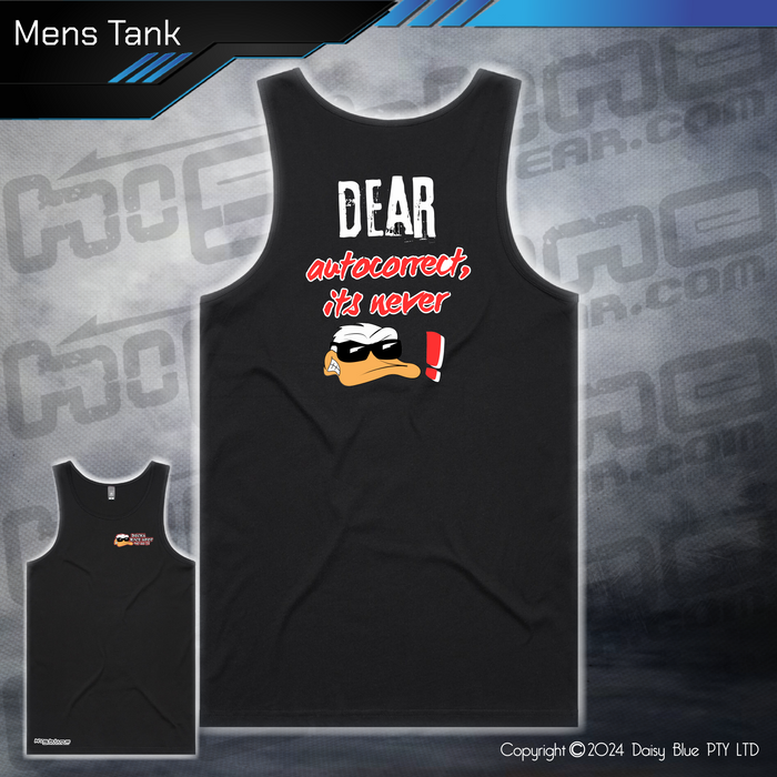 Mens/Kids Tank - Ducks Dear Autocorrect...