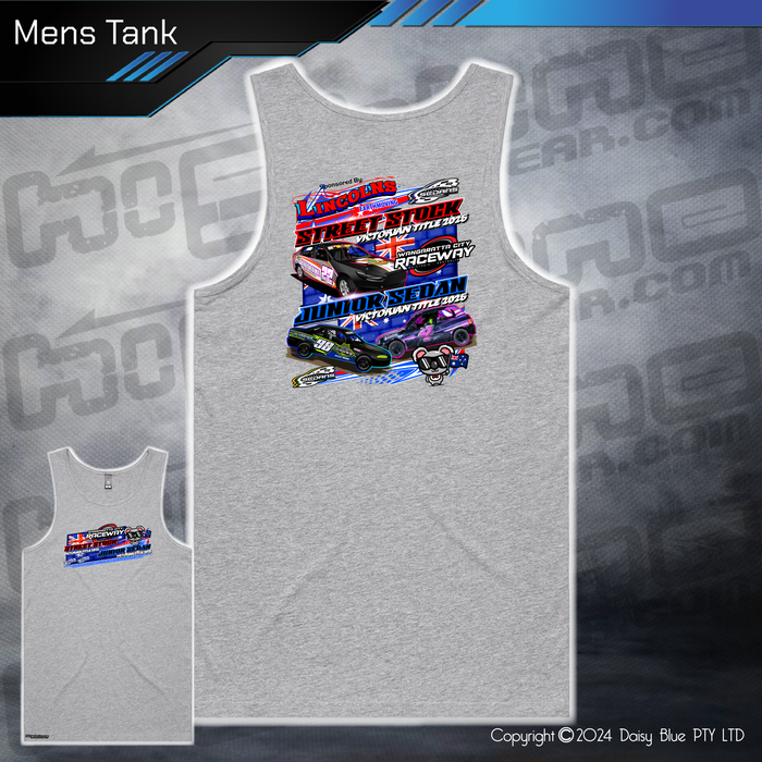 Mens/Kids Tank - Streetie/Junior Vic Title 2025