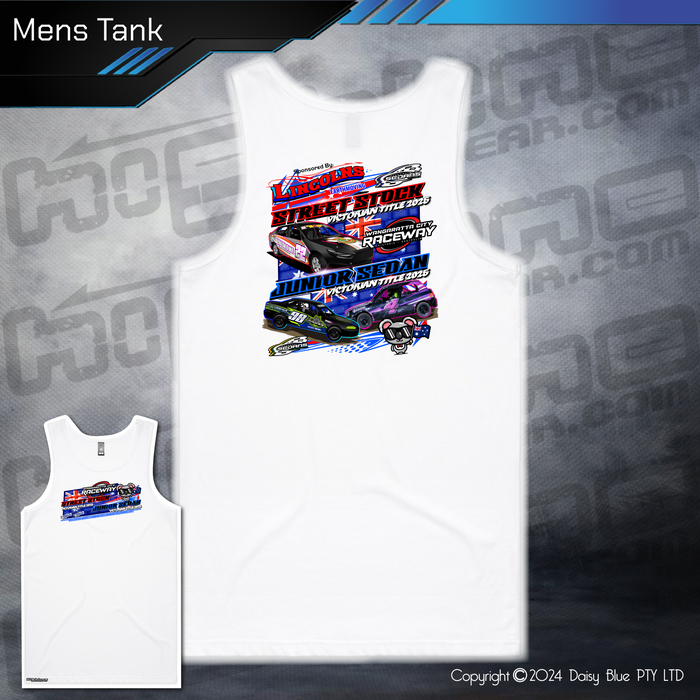 Mens/Kids Tank - Streetie/Junior Vic Title 2025