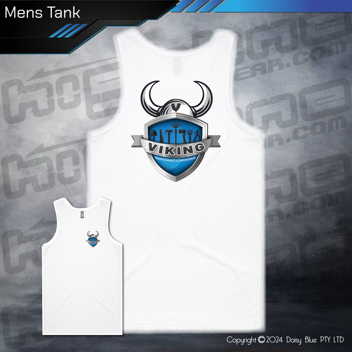 Mens/Kids Tank - Viking Maintenance & Gardening
