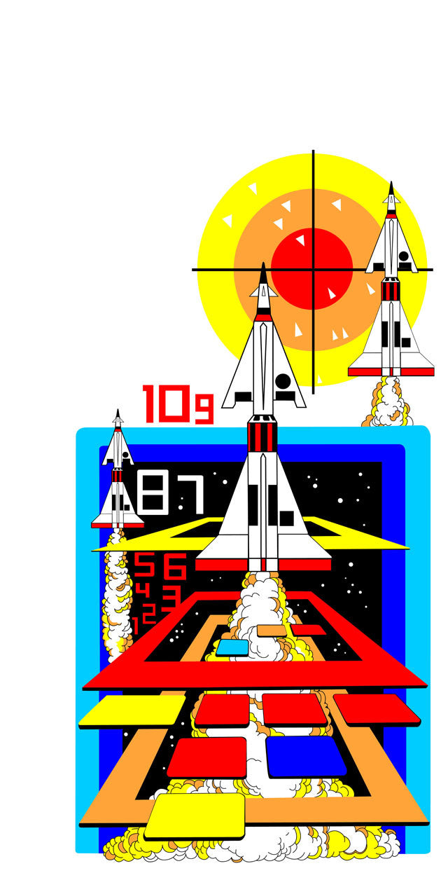 Missle Command Side Art Decals - Escape Pod Online