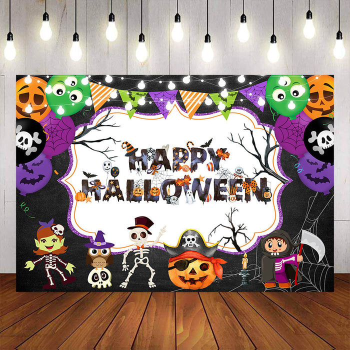 Mocsicka Happy Halloween Background-Mocsicka Party
