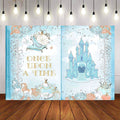 Mocsicka Princess Backdrop Castle Happy Birthday Party-Mocsicka Party