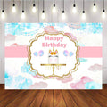 Mocsicka Unicorn Happy Birthday Party Decoration Props Ink Photo background-Mocsicka Party