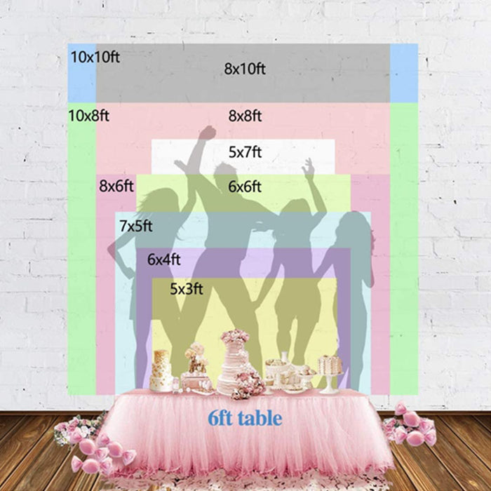 Mocsicka Unicorn Happy Birthday Party Decoration Props Ink Photo background