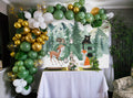 Mocsicka Forest and Animals Woodland Happy 1st Birthday Backdrop-Mocsicka Party