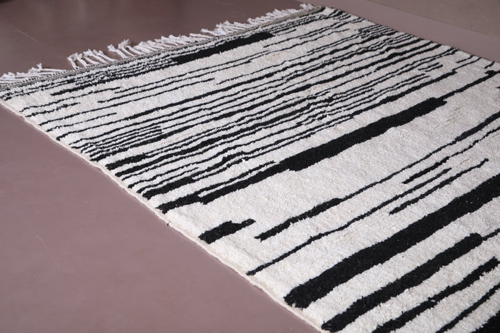 Handmade custom Moroccan rug - wool berber carpet - custom moroccan rugs