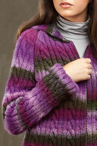 Morning Mist Cardigan Pattern Universal Yarn
