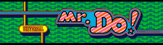 Mr Do Arcade Marquee - Escape Pod Online