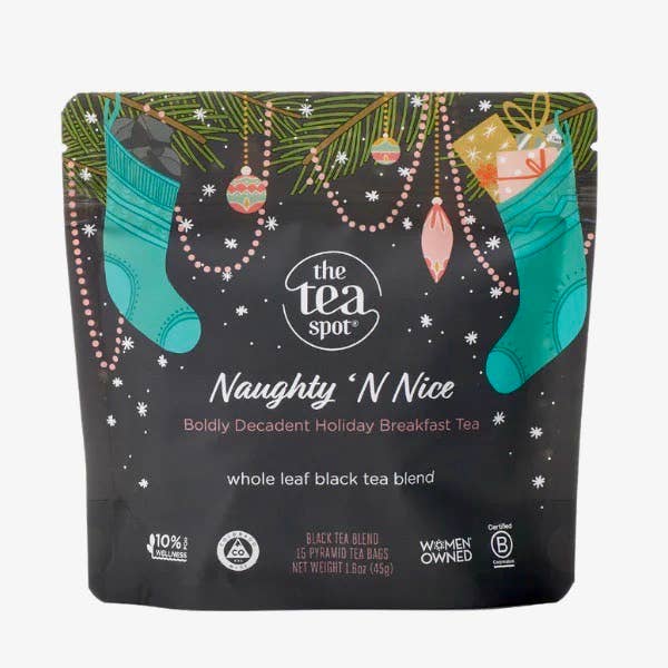 Naughty 'N Nice Spice, black tea blend - 15 sachets each