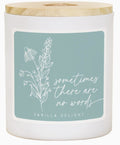 No Words Candle