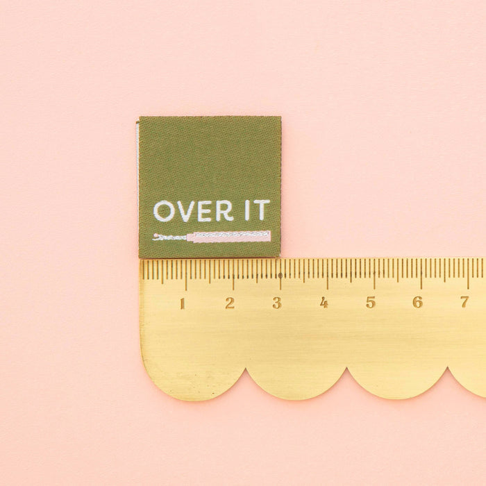 Over It Seam Ripper- Sewing Woven Clothing Labels