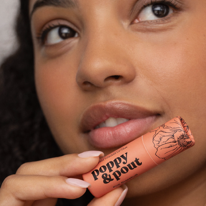 Poppy & Pout - Lip Balm, Pink Grapefruit