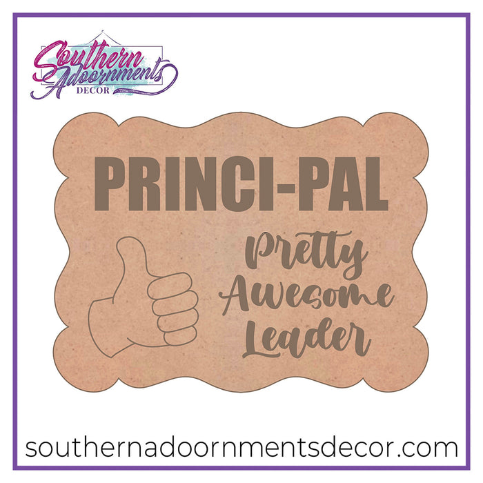 Princi-Pal Sign Blank