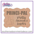 Princi-Pal Sign Blank