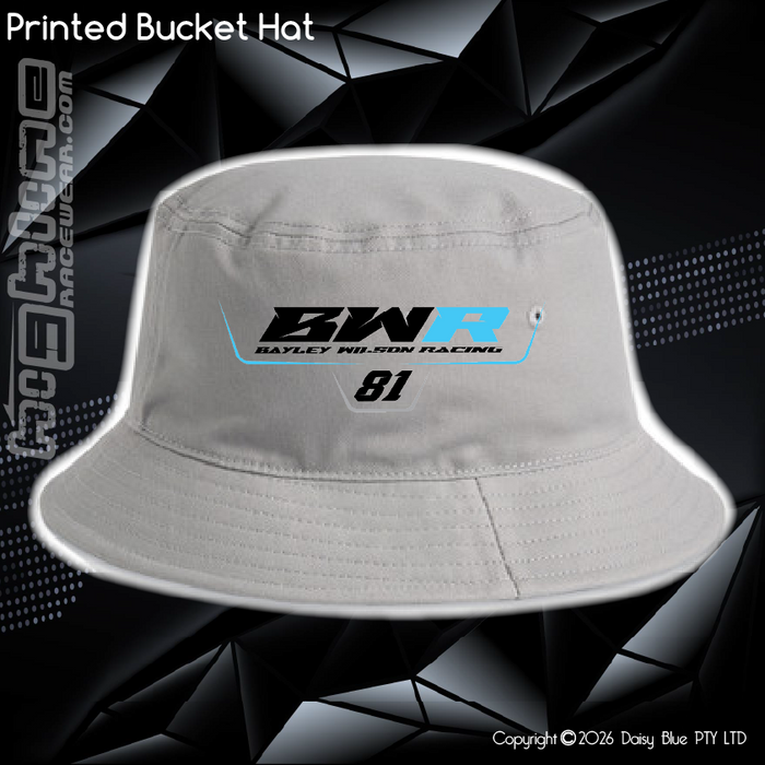 Printed Bucket Hat - Bayley Wilson