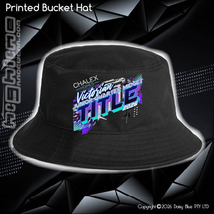 Printed Bucket Hat - Chalex Homes Junior Quarter Midget Vic Title 2026