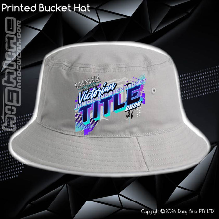Printed Bucket Hat - Chalex Homes Junior Quarter Midget Vic Title 2026