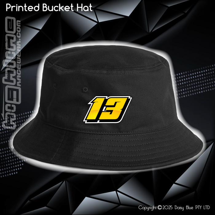 Printed Bucket Hat - Drew Ogle