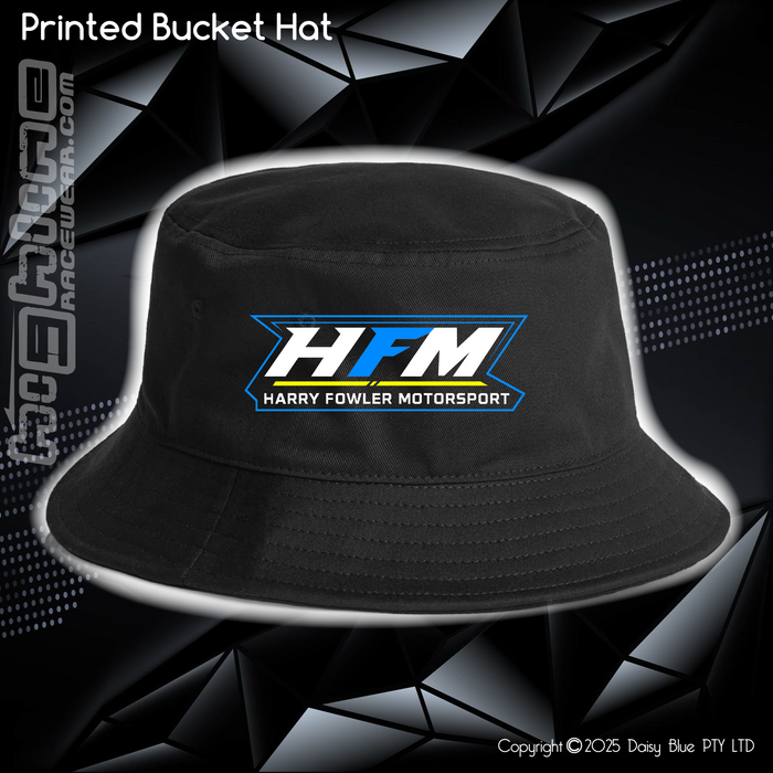 Printed Bucket Hat - Harry Fowler