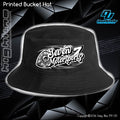 Printed Bucket Hat - Johnny Baker MOD