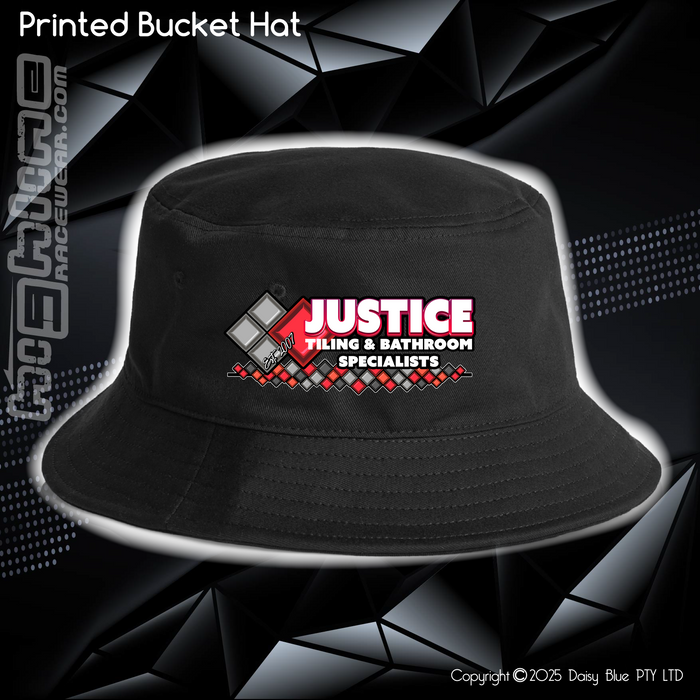 Printed Bucket Hat - Justice TIling