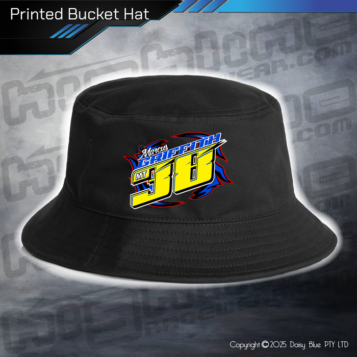 Printed Bucket Hat - Marcus Griffith