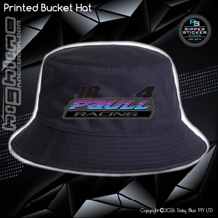 Printed Bucket Hat - Paull Racing
