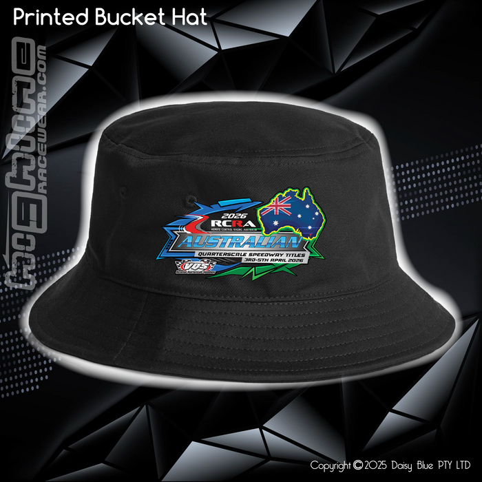 Printed Bucket Hat - RCRA Title 2026