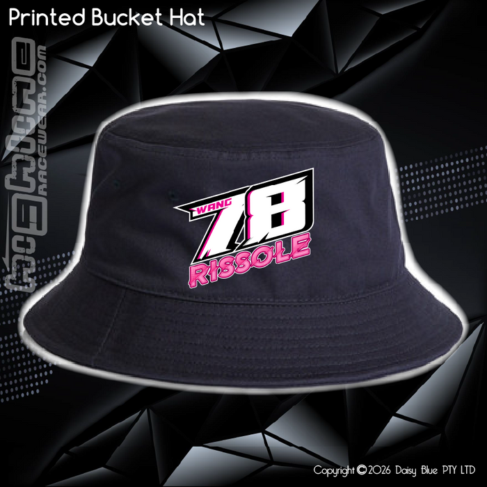 Printed Bucket Hat - Rissole FGX