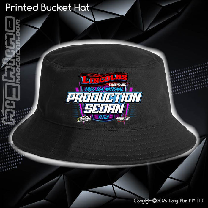 Printed Bucket Hat - SSA NATIONAL PROD SEDAN TITLE 2026