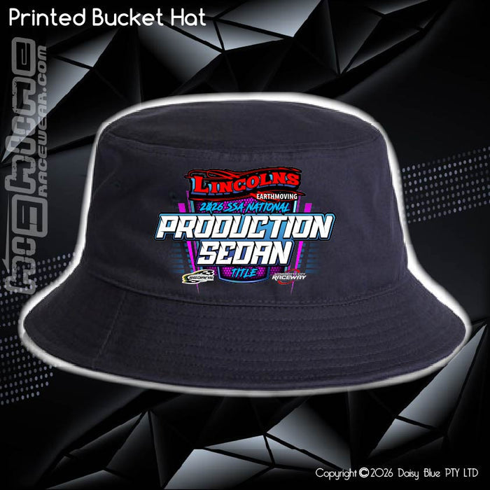 Printed Bucket Hat - SSA NATIONAL PROD SEDAN TITLE 2026