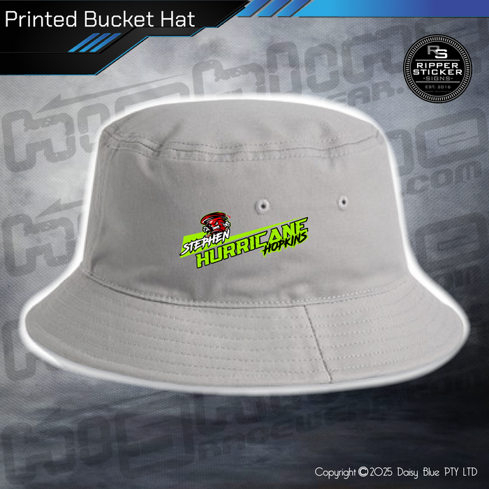 Printed Bucket Hat - Stephen 'Hurricane' Hopkins