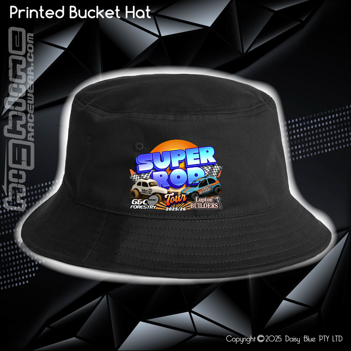 Printed Bucket Hat - Super Rod Tour 2025
