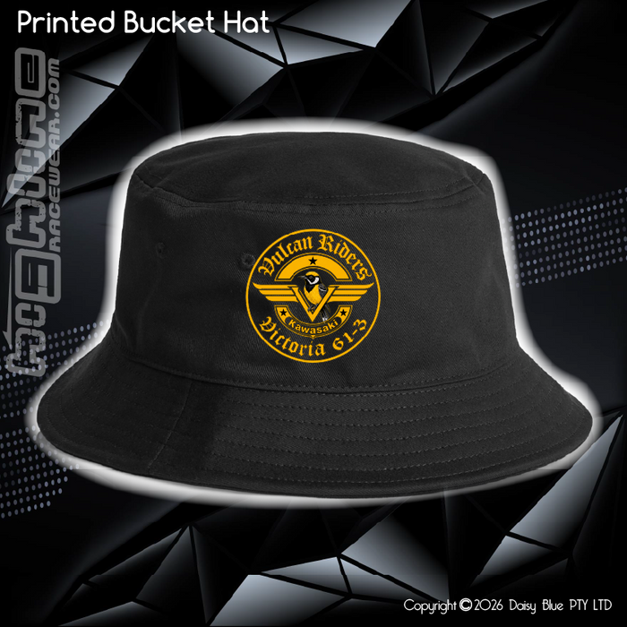 Printed Bucket Hat - Vulcan Riders 2024