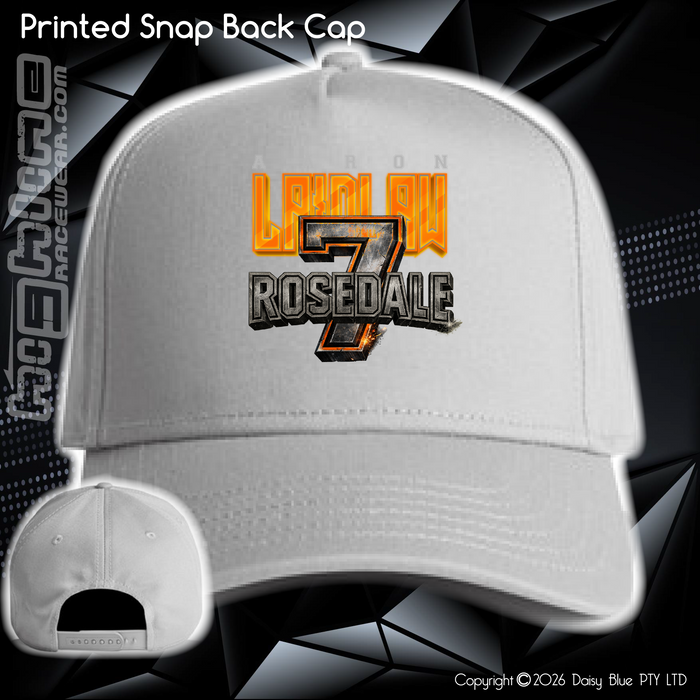 Printed Snap Back CAP - Aaron Laidlaw