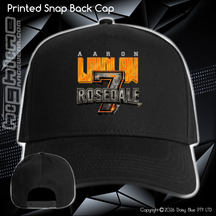 Printed Snap Back CAP - Aaron Laidlaw