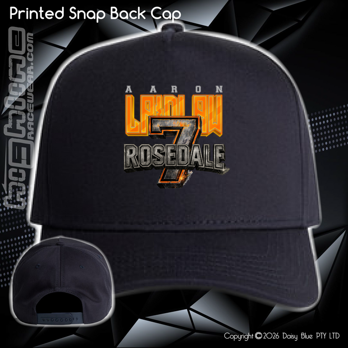 Printed Snap Back CAP - Aaron Laidlaw