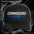 Printed Snap Back CAP - CC Neon Blue