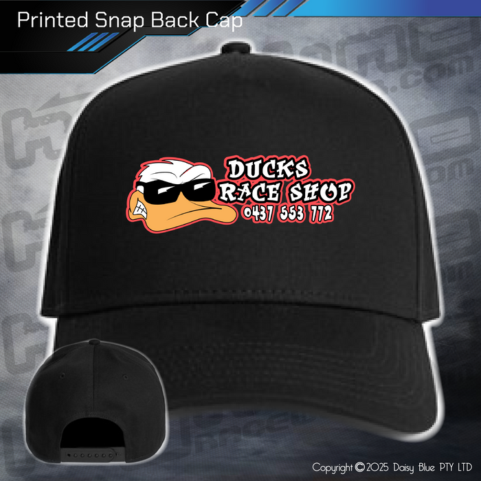 Printed Snap Back CAP - Ducks Race Shop
