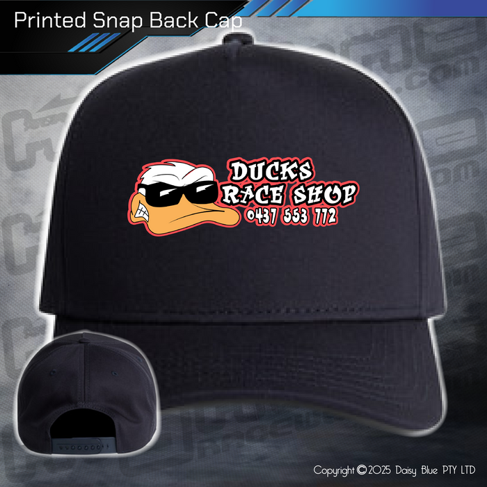 Printed Snap Back CAP - Ducks Race Shop