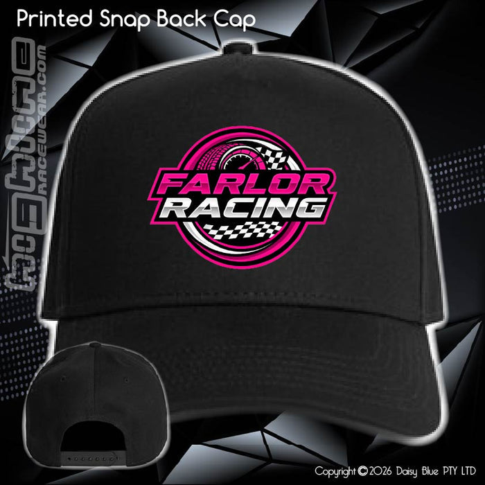 Printed Snap Back CAP - Farlor Racing