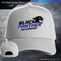 Printed Snap Back CAP - Gavin Black