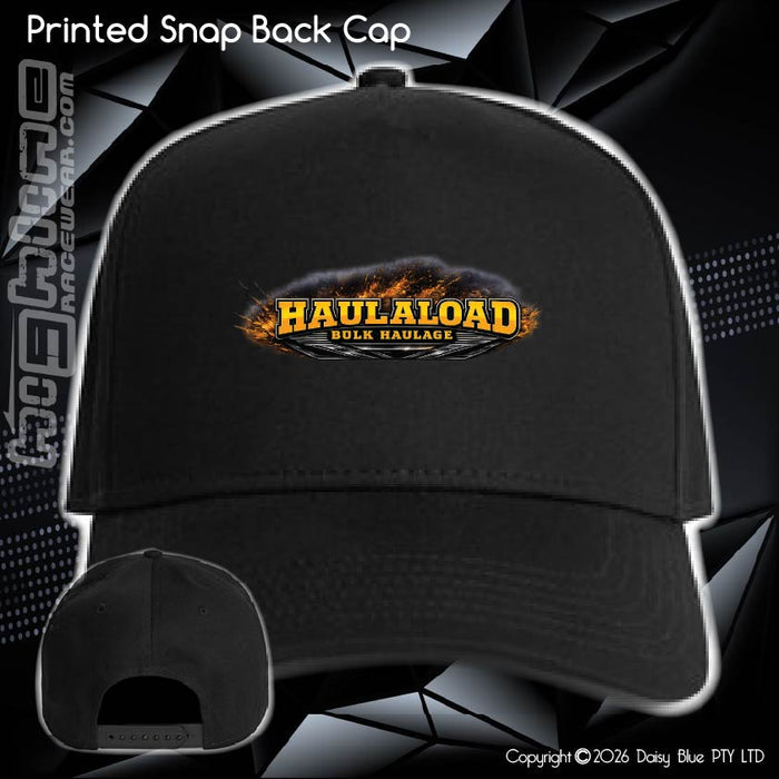 Printed Snap Back CAP - Haulaload