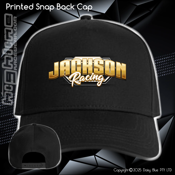 Printed Snap Back CAP - Jackson Racing