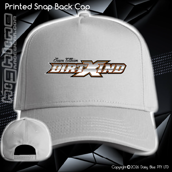 Printed Snap Back CAP - Jason Feltham
