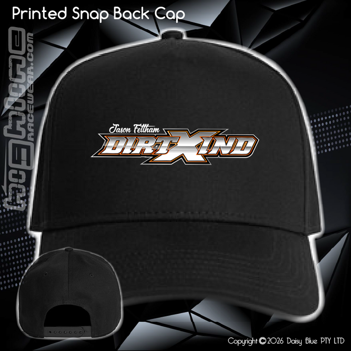 Printed Snap Back CAP - Jason Feltham