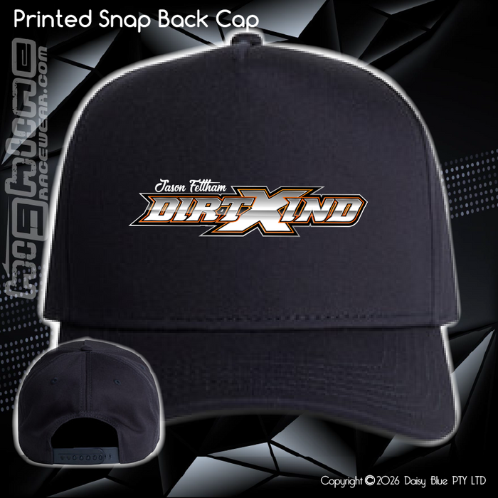 Printed Snap Back CAP - Jason Feltham