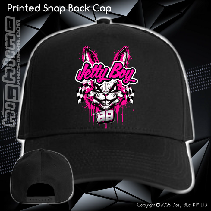 Printed Snap Back CAP - Jetty Boy
