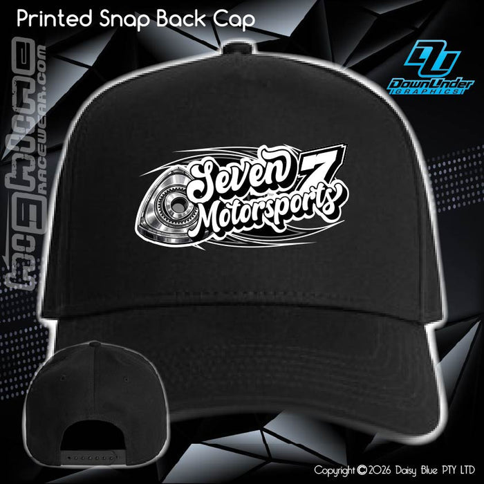 Printed Snap Back CAP - Johnny Baker MOD